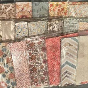 COPY - HUGE LOT OF 20 PACKS OF 12x12 SCRAPBOOKING CARDSTOCK.